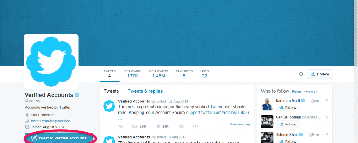 How to Get Twitter Account Verified