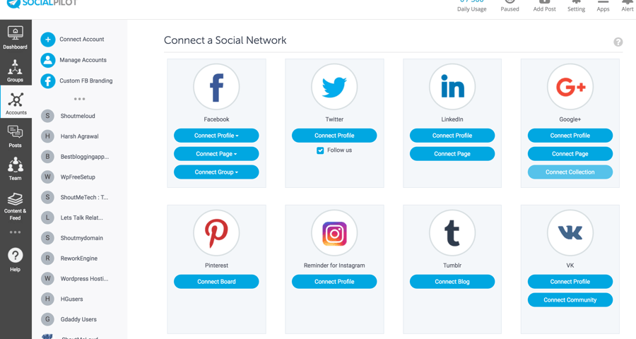 How to Use Social Pilot Social Media Tool For Promotion