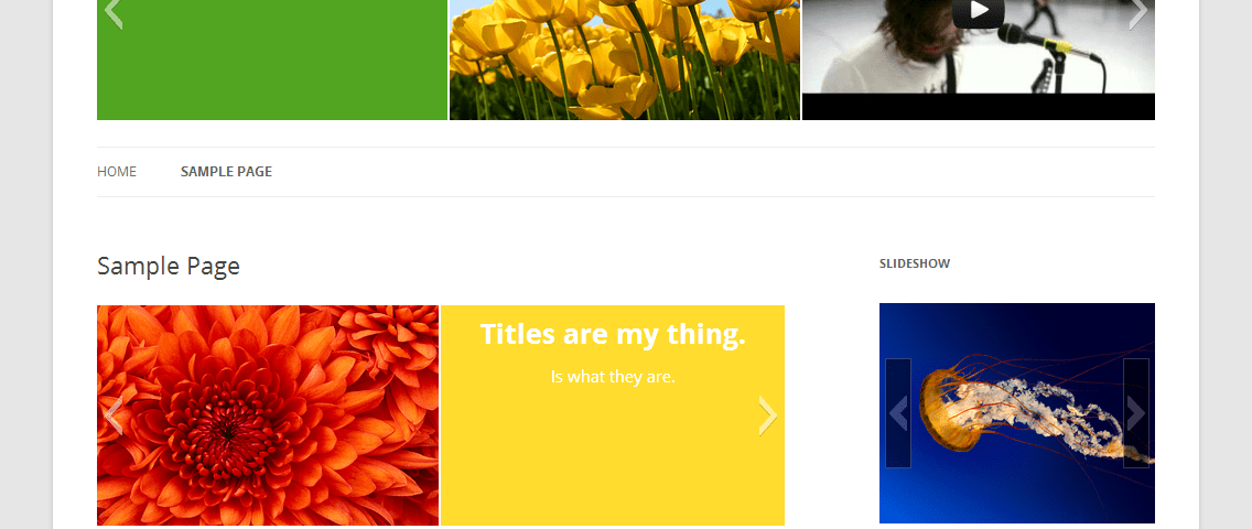 How To Create Slideshow In WordPress