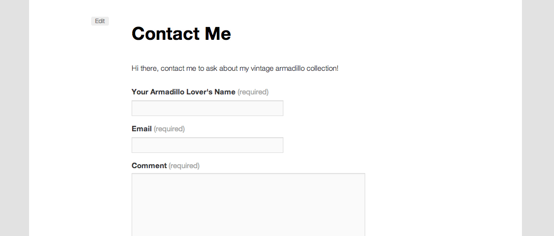 How to Add Contact form in WordPress
