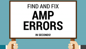 How to fix AMP errors