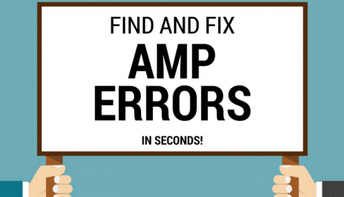 How to fix AMP errors