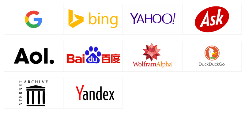 What are search engine