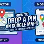 How to Drop a Pin in Google Search Maps Through Desktop & Mobile