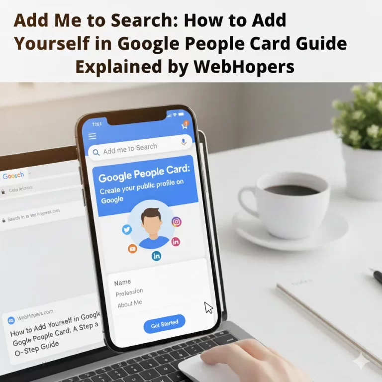 Add Me to Search: How to Add Yourself in Google People Card Guide